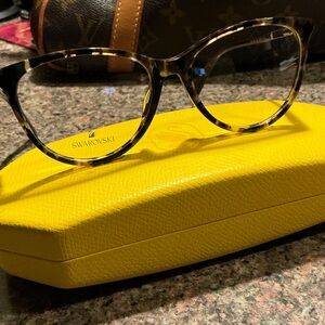 Swarovski Tortoiseshell Glasses with Case